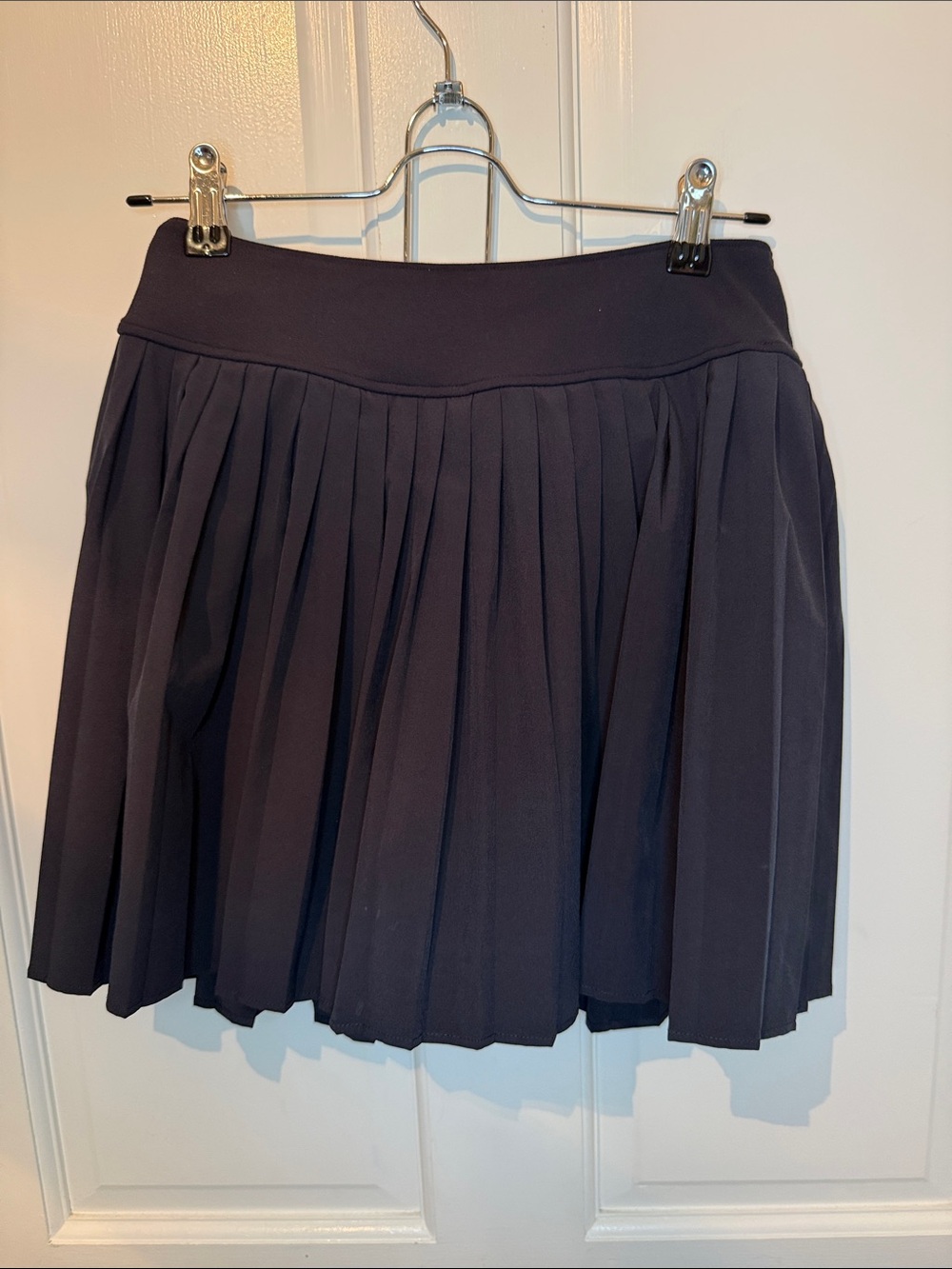 abercrombie kids Black Pleated Skort